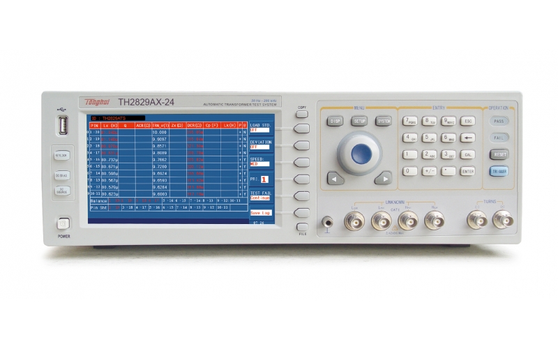 TH2829AX-24 自動變壓器測試系統